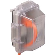 Livewire Electrical Box Cover, 1 Gang, Polycarbonate LI747850